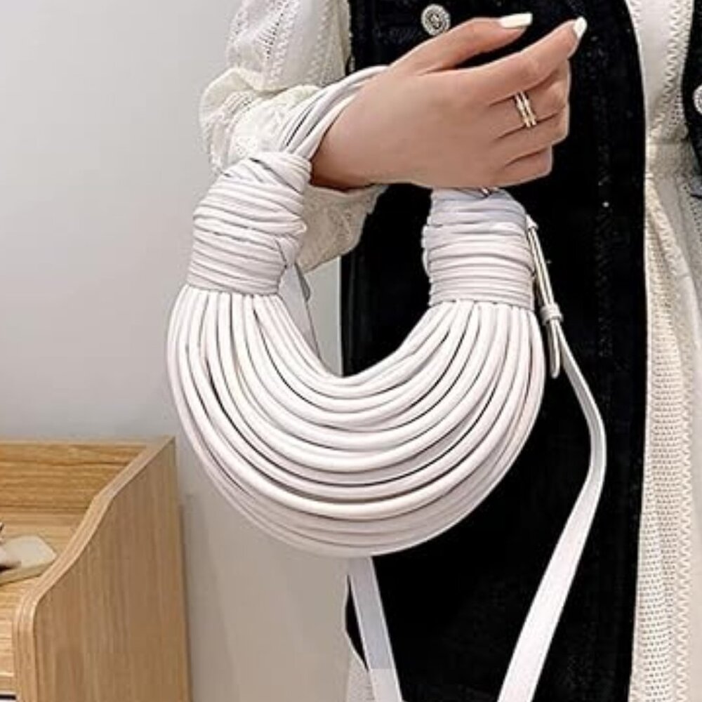 Neiman Marcus Hand-Woven Evening Handbag